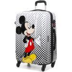 Valise rigide American Tourister Mickey 65 cm Mickey Mouse Polka Dot blanc