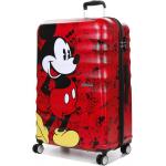 Valises American Tourister rouges à 4 roues Mickey Mouse Club pour femme 