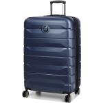 Grande valise rigide extensible Delsey Air Armour 77 cm Bleu Nuit
