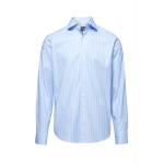Chemises van Laack bleu ciel à rayures col italien Taille XXL look business pour homme 