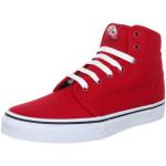 Chaussures de sport Vans 106 rouges look fashion pour homme 