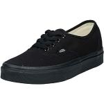Chaussures de skate  Vans Authentic noires à lacets Pointure 38,5 look casual en promo 