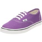 Chaussures de sport Vans Authentic violettes Pointure 34,5 look fashion pour garçon 