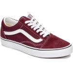 Chaussures Vans Old Skool rouge bordeaux Pointure 47 avec un talon jusqu'à 3cm look casual 