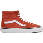 Chaussures de skate  Vans Sk8-Hi rouges en caoutchouc Pointure 41,5 look Skater pour homme 