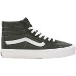Chaussures de skate  Vans Sk8-Hi grises en cuir Pointure 41,5 look Skater pour homme 