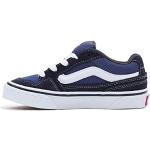 Chaussures de skate  Vans Caldrone bleues en fil filet Pointure 33 look fashion pour enfant 