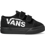 Chaussures de skate  Vans Old Skool noires Pointure 25 avec un talon jusqu'à 3cm look Skater pour enfant 