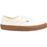 Chaussures de skate  Vans Authentic blanches à lacets Pointure 45 look Skater pour homme 
