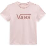 T-shirts Vans roses à logo en coton à manches courtes à manches courtes Taille M classiques pour femme 