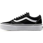 Chaussures casual Vans Old Skool Platform blanches Pointure 36 look casual pour homme en promo 