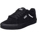 Chaussures de sport Vans Seldan noires en daim résistantes à l'eau Pointure 38,5 look fashion pour homme 