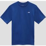 T-shirts à manches courtes Vans bleus en coton look streetwear pour garçon de la boutique en ligne Blue-tomato.fr 