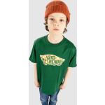 T-shirts à manches courtes Vans OTW verts en coton look streetwear pour garçon de la boutique en ligne Blue-tomato.fr 