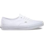 Chaussures Vans Authentic blanches look streetwear pour homme en promo 