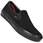 Chaussures Vans Slip On noires en cuir synthétique en cuir à élastiques Pointure 37 pour homme 