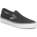 Chaussures Vans Classic Slip-On noires à élastiques Pointure 50 avec un talon jusqu'à 3cm 