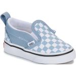 Chaussures Vans Slip On bleues à élastiques Pointure 23,5 pour enfant en promo 