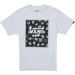 T-shirts Vans blancs enfant en promo 