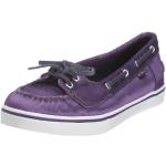 Chaussures casual Vans violettes en velours Pointure 35 look casual pour fille 