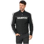 Vestes de moto  Vanucci noires en fil filet imperméables respirantes à col montant Taille XXL pour homme 