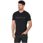 T-shirts basiques noirs à logo en coton à col rond Taille 3 XL pour homme 