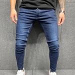 Jeans skinny gris Taille 3 XL look fashion pour homme 