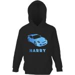 Sweats à capuche bleus en coton à motif voitures look fashion pour garçon de la boutique en ligne Amazon.fr 