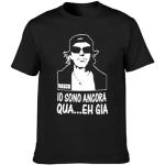 Vasco Rossi Black T-Shirt Printed Tee Graphic Top for Men Shirt M