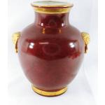 Vases design rouge bordeaux en céramique de 12 cm 