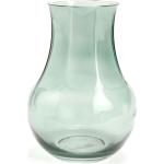 Vases en verre Amadeus verts en verre de 24 cm 