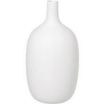 Vases design Blomus blancs en céramique de 21 cm 