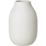 Vases Blomus blanc crème en feutre de 15 cm 