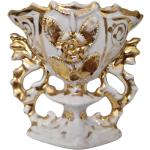 Vases en verre dorés en céramique de 11 cm 
