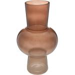 Vases design Paris Prix marron en verre de 40 cm en promo 