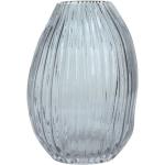 Vases design Paris Prix gris en verre de 25 cm style bohème en promo 