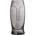Vases en verre Bloomingville argentés en verre de 30 cm 