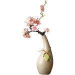 Vases chinois blancs en céramique inspirations zen 