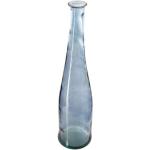 Vases design Paris Prix bleus en verre de 80 cm en promo 