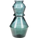 Vases design Amadeus verts en verre de 30 cm 