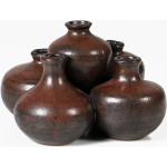 Vases marron en céramique de 70 cm 