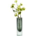 Vases en verre Philippi verts de 20 cm 