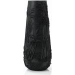 Vases design Amadeus noirs en résine contemporains 
