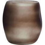 Vase ORGANIC 15 cm, marron, verre, Philippi