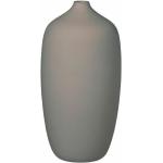 Vases design Blomus argentés en céramique de 22 cm 