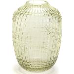 Vases en verre Amadeus verts en verre de 20 cm 