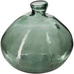 Vases en verre verts en verre de 50 cm 