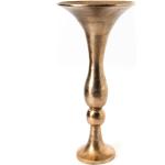 Vases Amadeus dorés en métal de 60 cm 