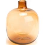 Vases en verre marron en verre de 25 cm modernes 