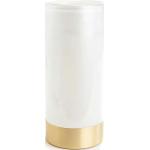 Vases design blancs en verre modernes 